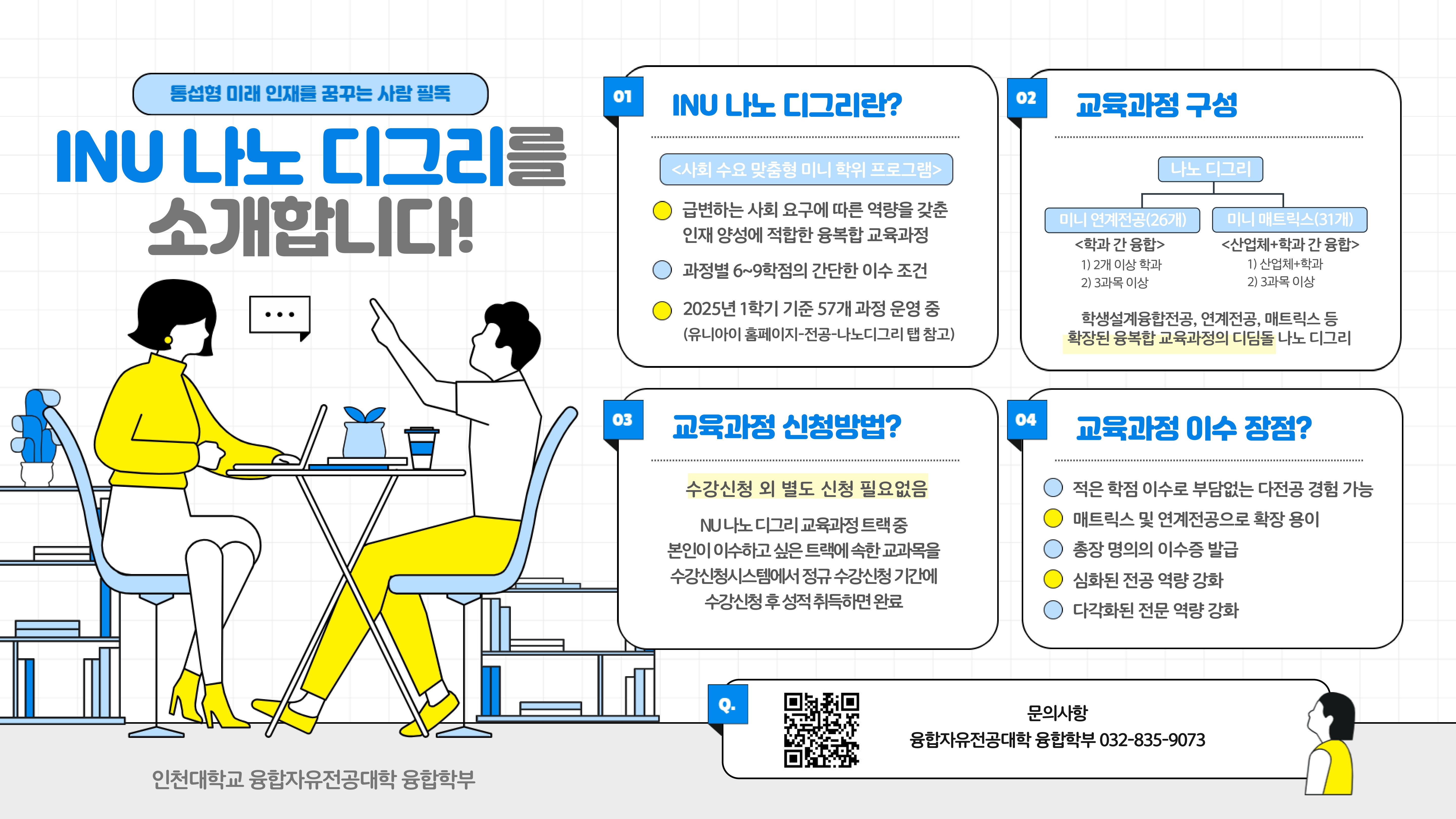 INU 나노 디그리 소개 포스터